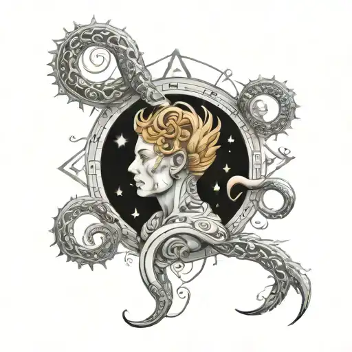 Ophiuchus tattoo design idea