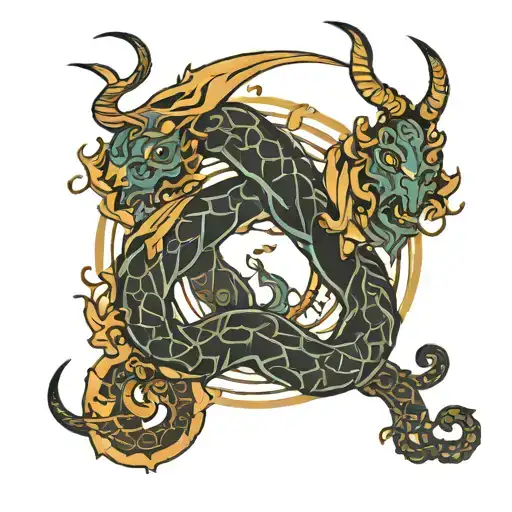 Ophiuchus tattoo design idea