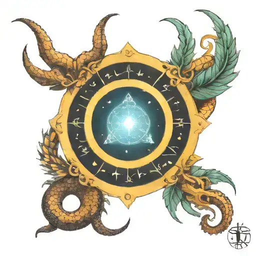 Ophiuchus tattoo design idea