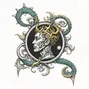 Ophiuchus tattoo design idea