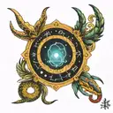 Ophiuchus tattoo design idea