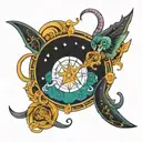 Ophiuchus tattoo design idea