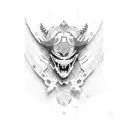 Romans 12:9 tattoo design idea