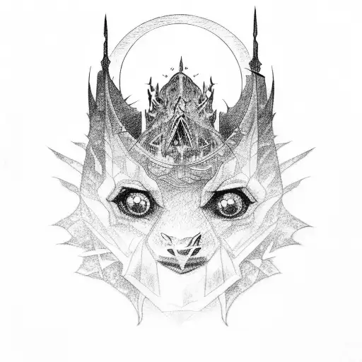 LOTR tattoo design idea