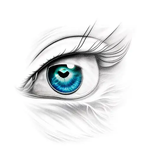 Eye of Skadi Dota 2 tattoo design idea