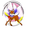 fox spirit tattoo design idea