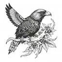 Savage life tattoo design idea