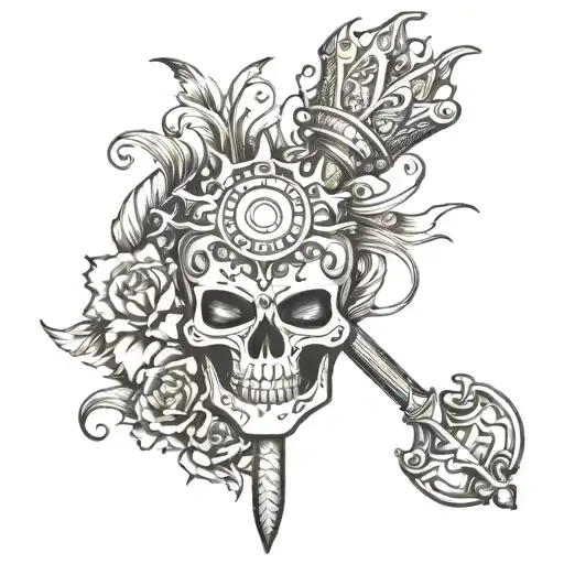 scepter and carnival merelbeke 2024 tattoo design idea