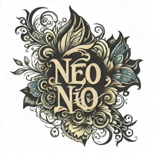 daughter name tattoo design idea