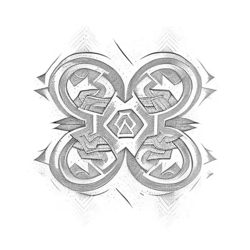 cannon tattoo design idea