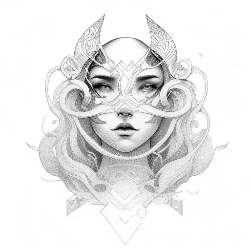 a girl named alexis tattoo design idea