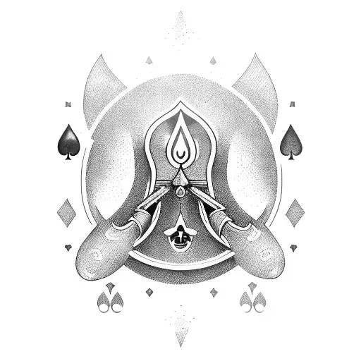 Ace of Spades tattoo design idea