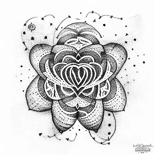 infinite love  tattoo design idea