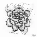 infinite love  tattoo design idea