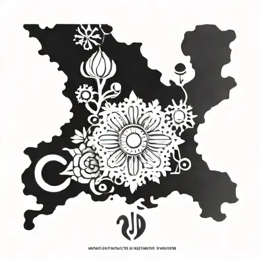 Combine symbols of Ukraine with volunteer imagery to create a unique and meaningful tattoo design tattoo design idea
