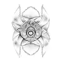 siren tattoo design idea