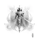 seebian knight tattoo design idea