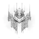 seebian knight tattoo design idea