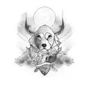 loyal never give up tattoo design idea