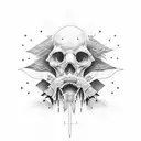 loyal never give up tattoo design idea