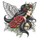 virgo agressive charming  tattoo design idea