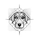 Beagle tattoo design idea