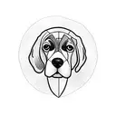 Beagle tattoo design idea