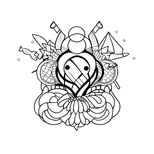 birth years tattoo design idea