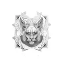 buda blues tattoo design idea