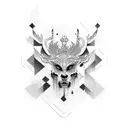 buda blues tattoo design idea