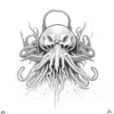 mind Flayer tattoo design idea