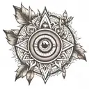 third Eye tattoo design idea