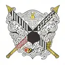 maryland flag tattoo design idea