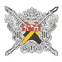 maryland flag tattoo design idea