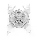 Wu-tang clan logo tattoo design idea