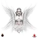 Angel Knight tattoo design idea