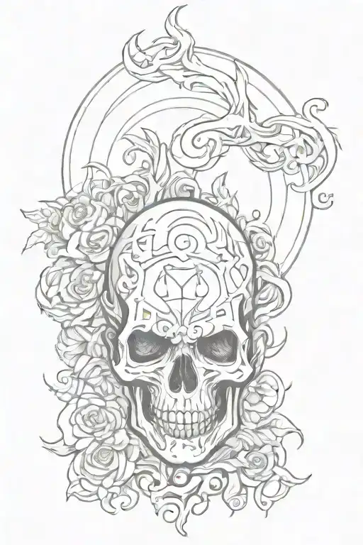 Fear None But God tattoo design idea