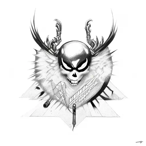 sharpest lives by my chemical romance tattoo design idea