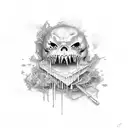 three cheers for sweet revenge  tattoo design idea