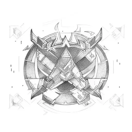 story of ragnarok tattoo design idea