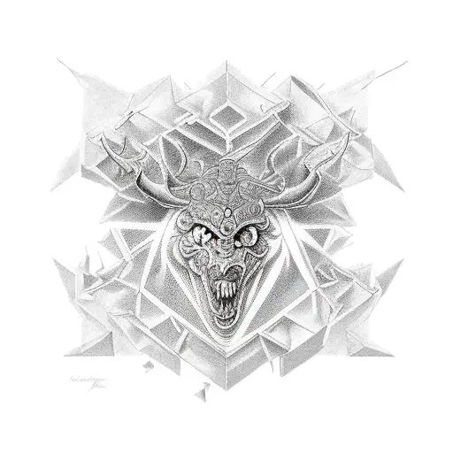 Minerva science tattoo design idea