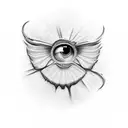 Minerva tattoo design idea