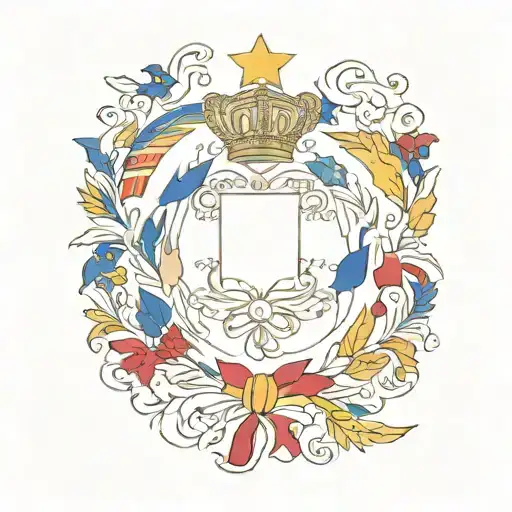 French flag revisited tattoo design idea