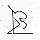 mixed SG letters  tattoo design idea