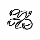 mixed SG letters  tattoo design idea