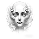 euterpe sculpture  tattoo design idea