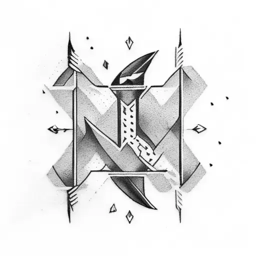 arrow for band tattoo tattoo design idea