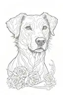 dog memorial tattoo tattoo design idea