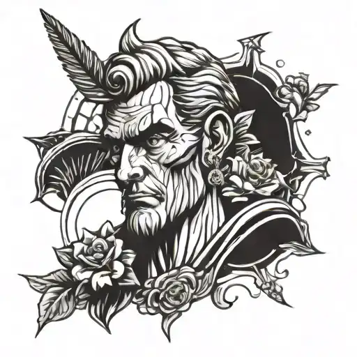 Caesar tattoo design idea