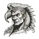 Caesar tattoo design idea